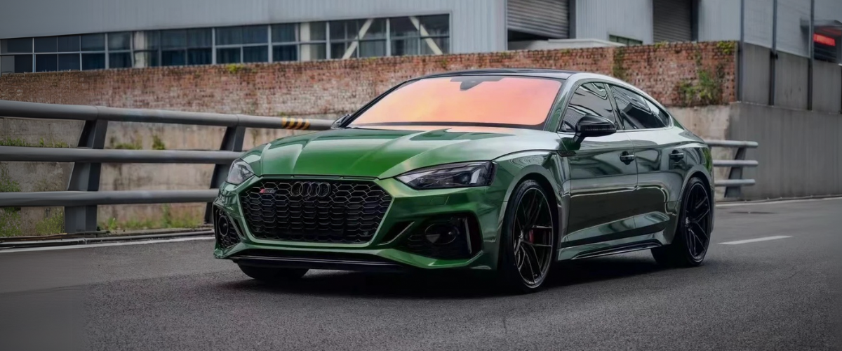 How to Select the Ideal Colour for Your Car Wrap? - Wrapford Gloss Metallic Mamba Green Vinyl Wrap