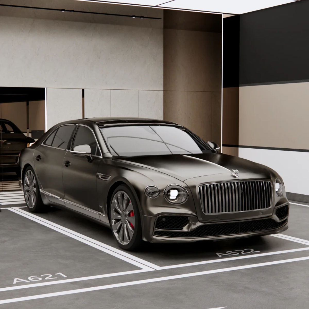 black matte metallic wrap