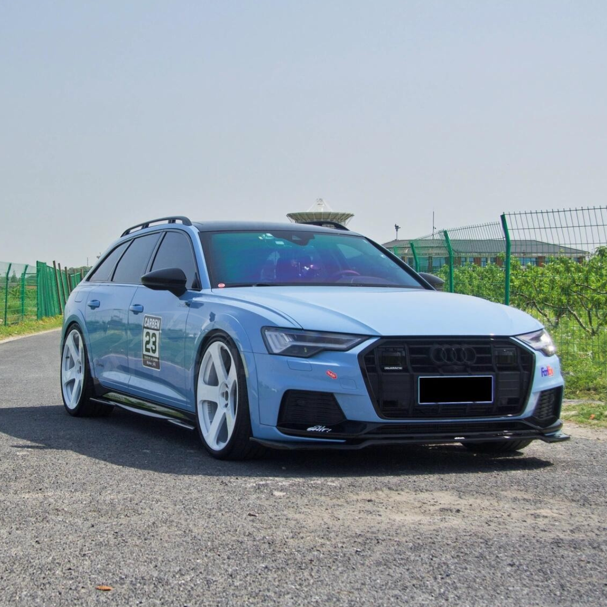 Candy Metallic Sky Mist Blue Vinyl Wrap