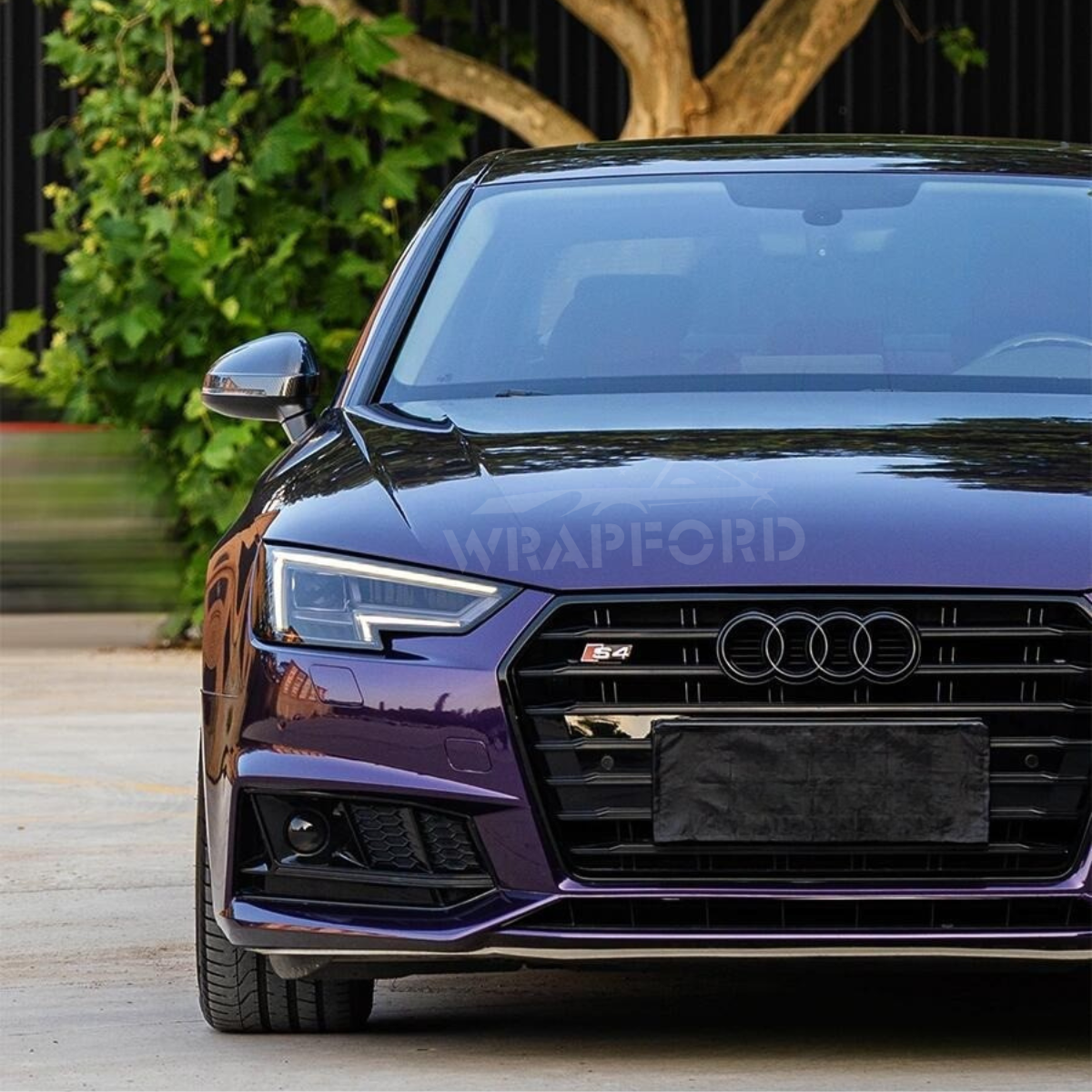 High Gloss Blackberry Purple Vinyl Wrap