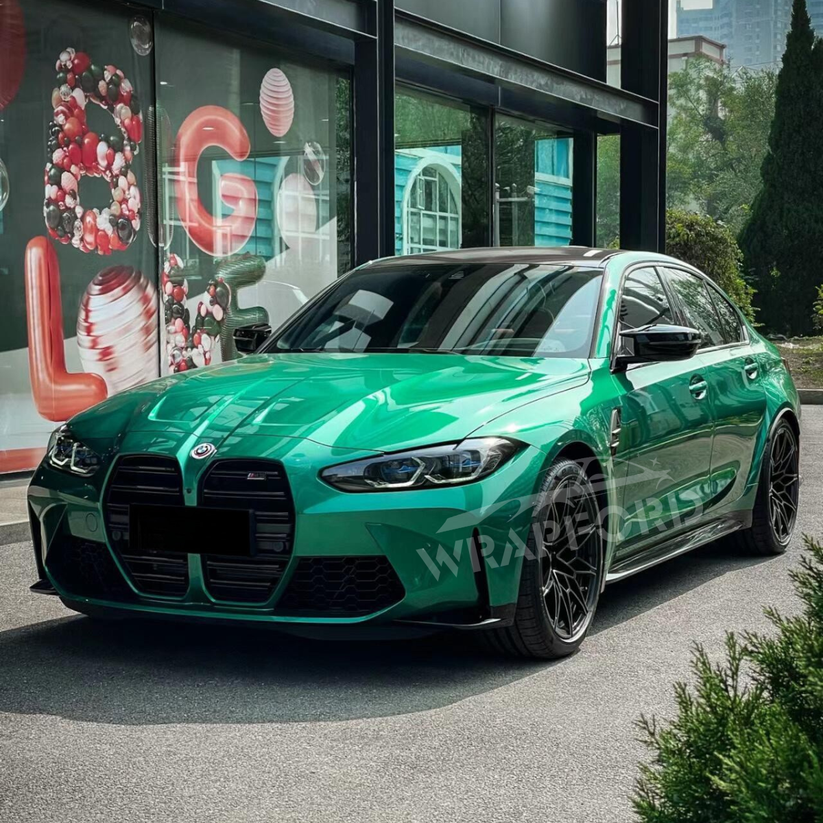 Metallic Luxe Emerald Green Vinyl Wrap