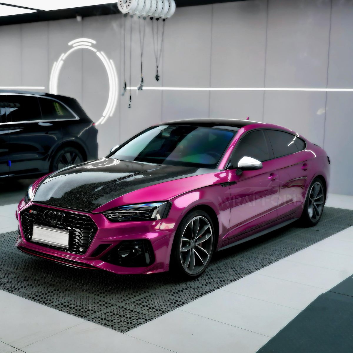 Lesklá Kovo Berry Purple Vinylová Fólie