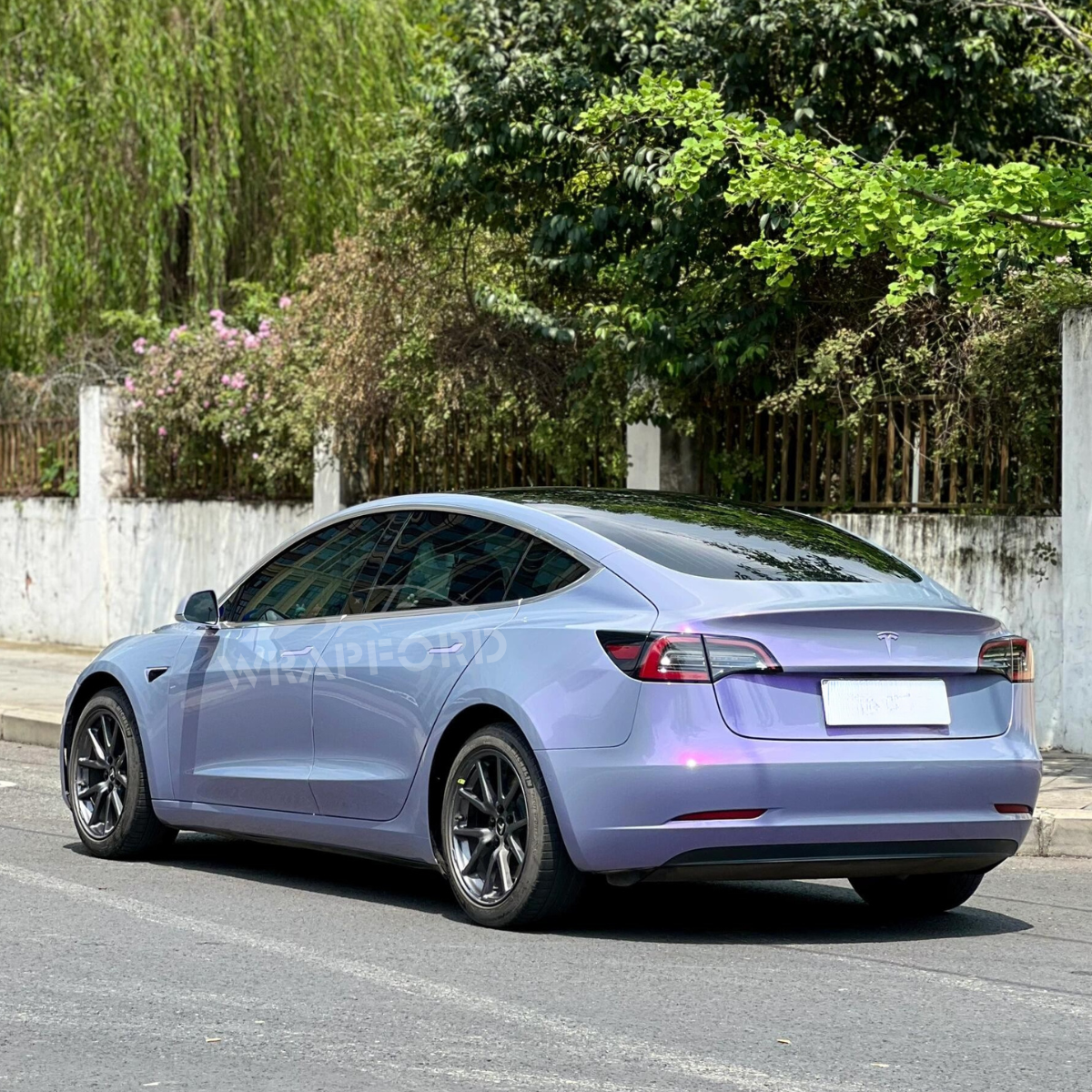 Gloss Candy Purple Grey Wrap (TPU)