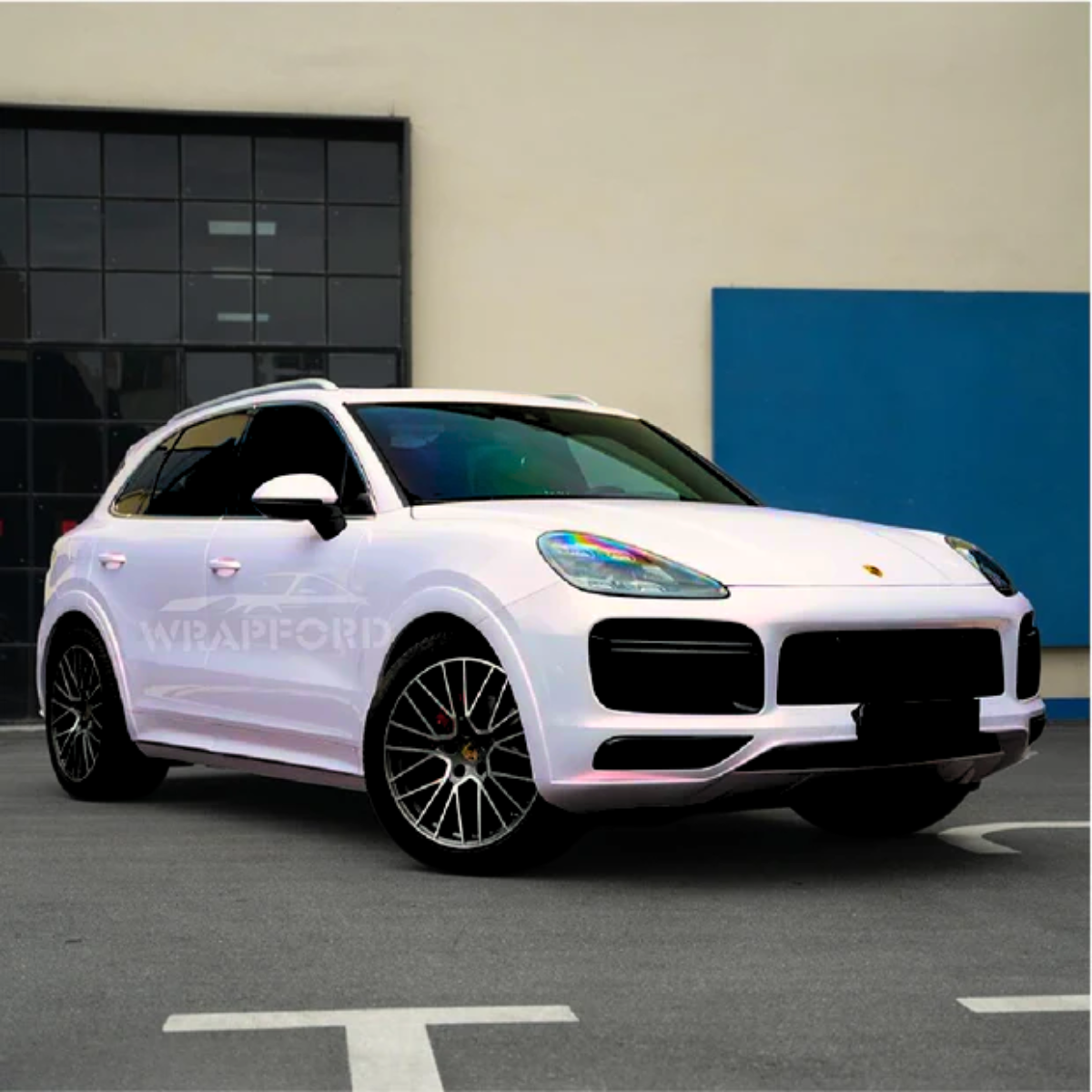 Gloss Flower Pearl Pink Vinyl Wrap