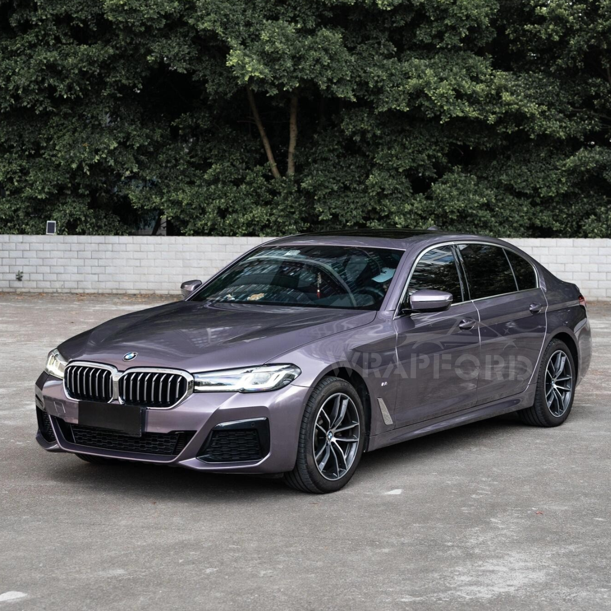 Gloss Metallic Radiant Purple Vinyl Wrap