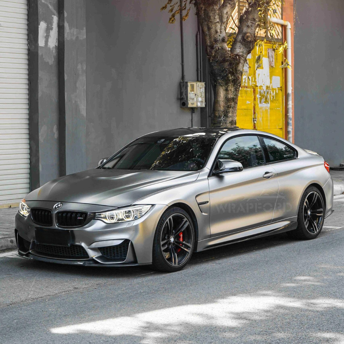 Satin Metallic Sliver Vinyl Car Wrap