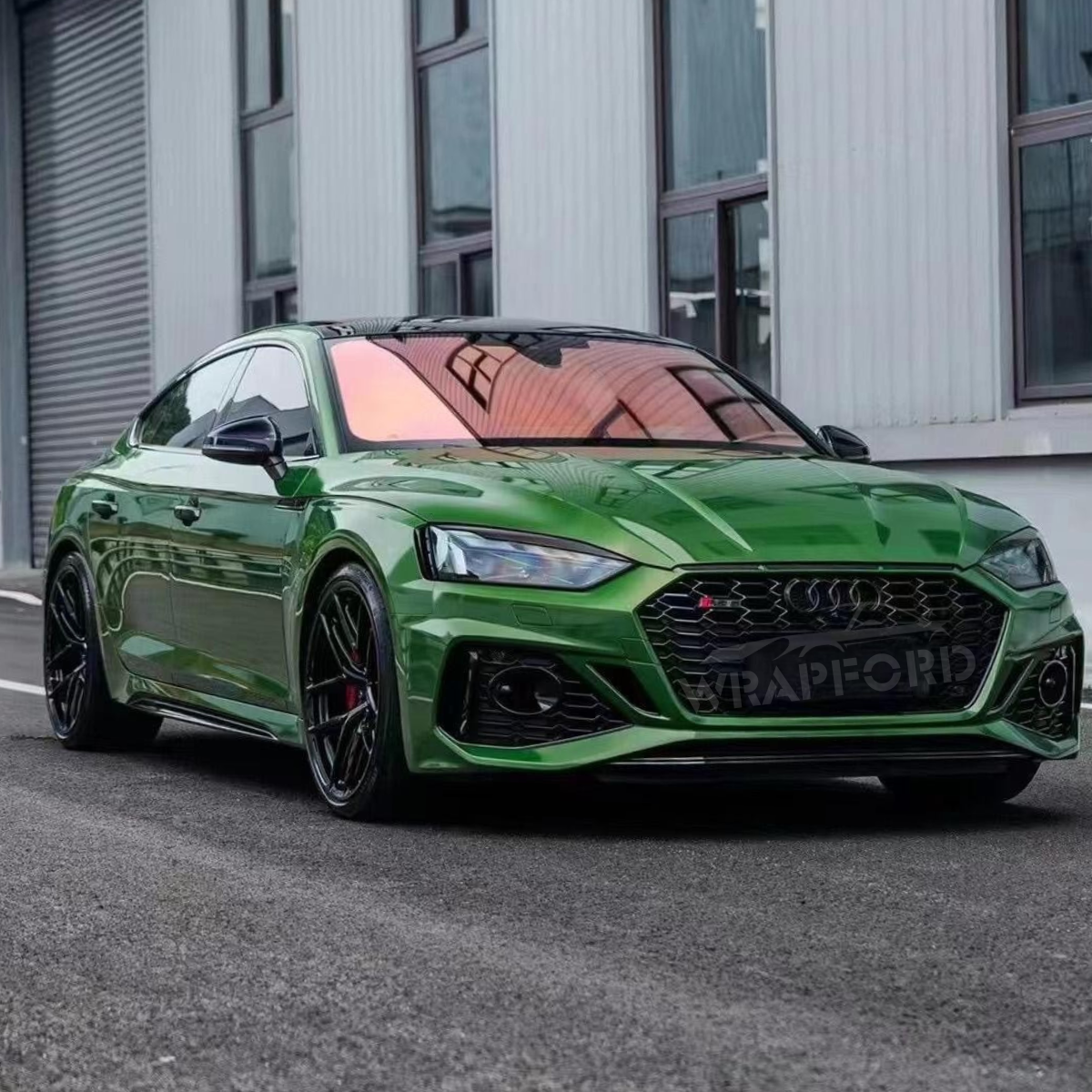 Gloss Metallic Sonoma Green Vinyl Wrap