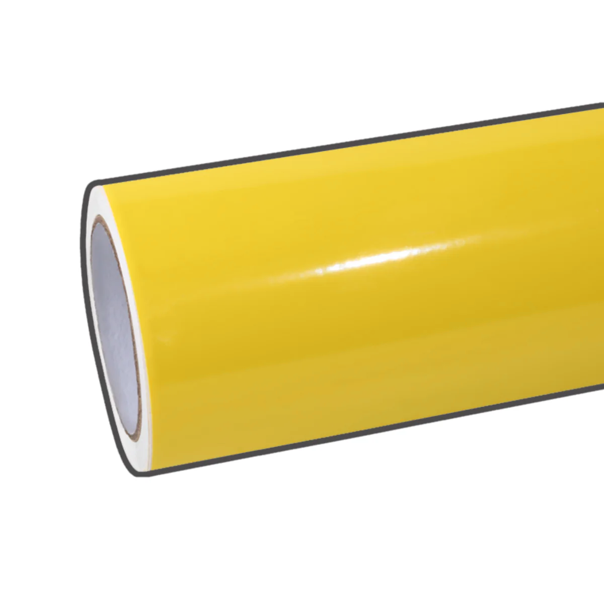 High Gloss Racing Yellow Vinyl Wrap