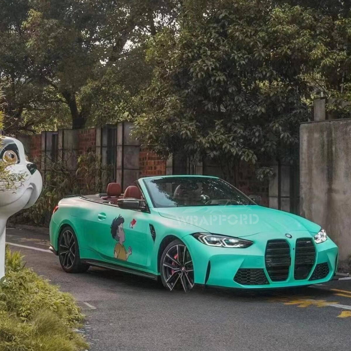 Ultra Matte Tiffany Vinyl Wrap
