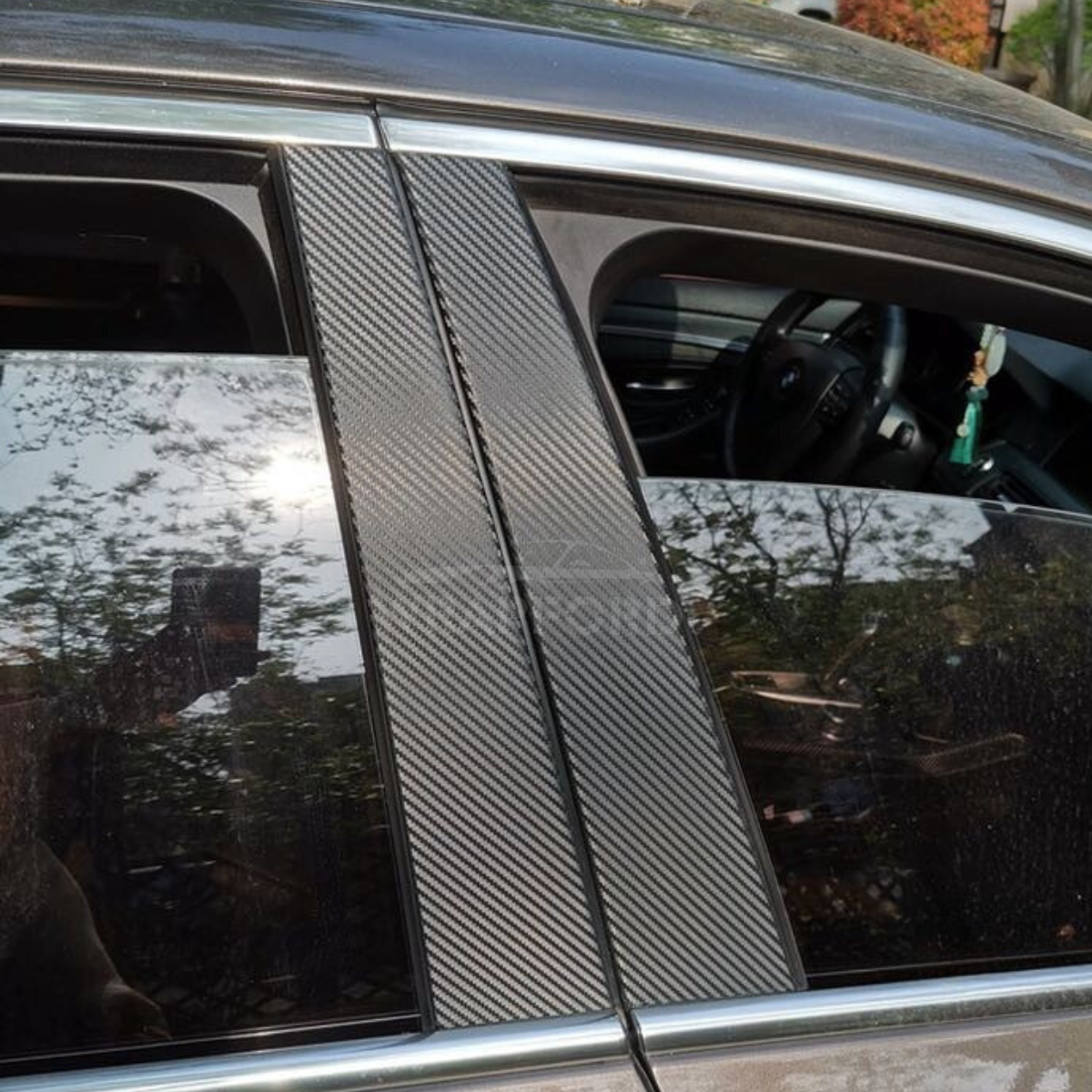 Matte Carbon Fiber Black Vinyl Wrap