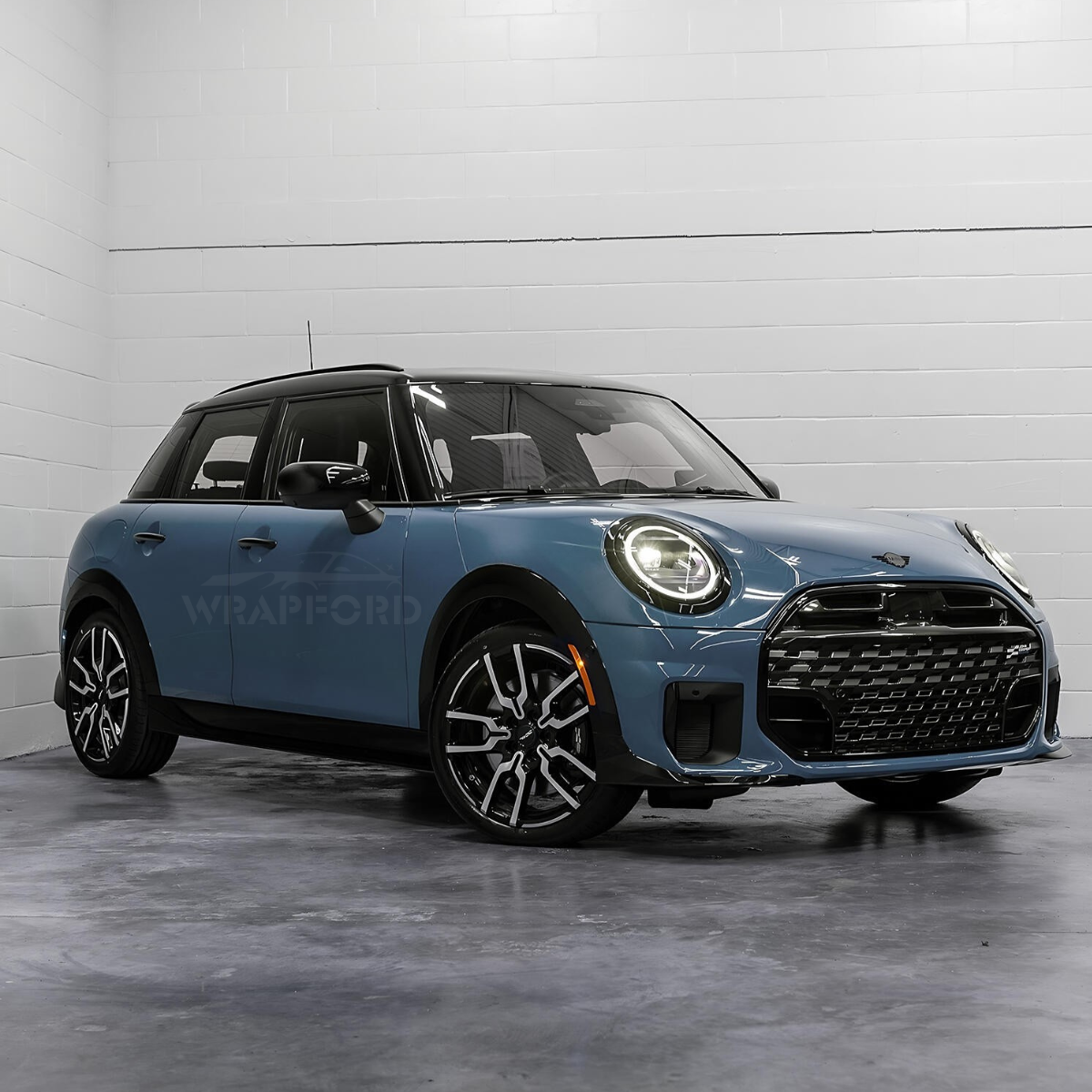High Gloss Aviator Blue Vinyl Wrap
