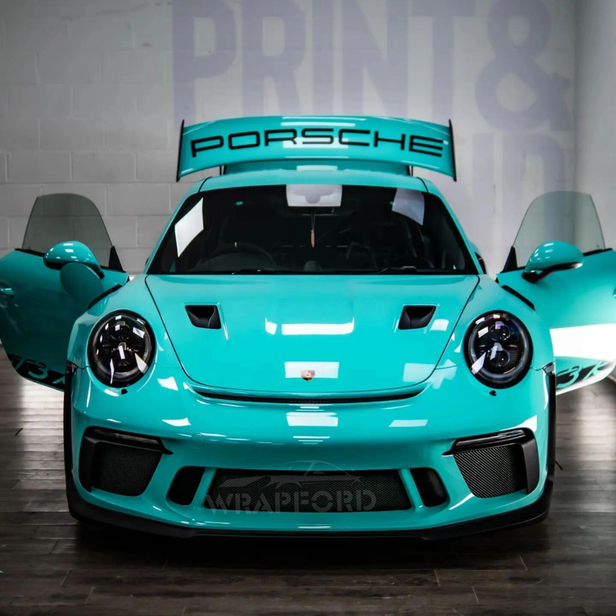 High Gloss Tiffany Blue Vinyl Wrap