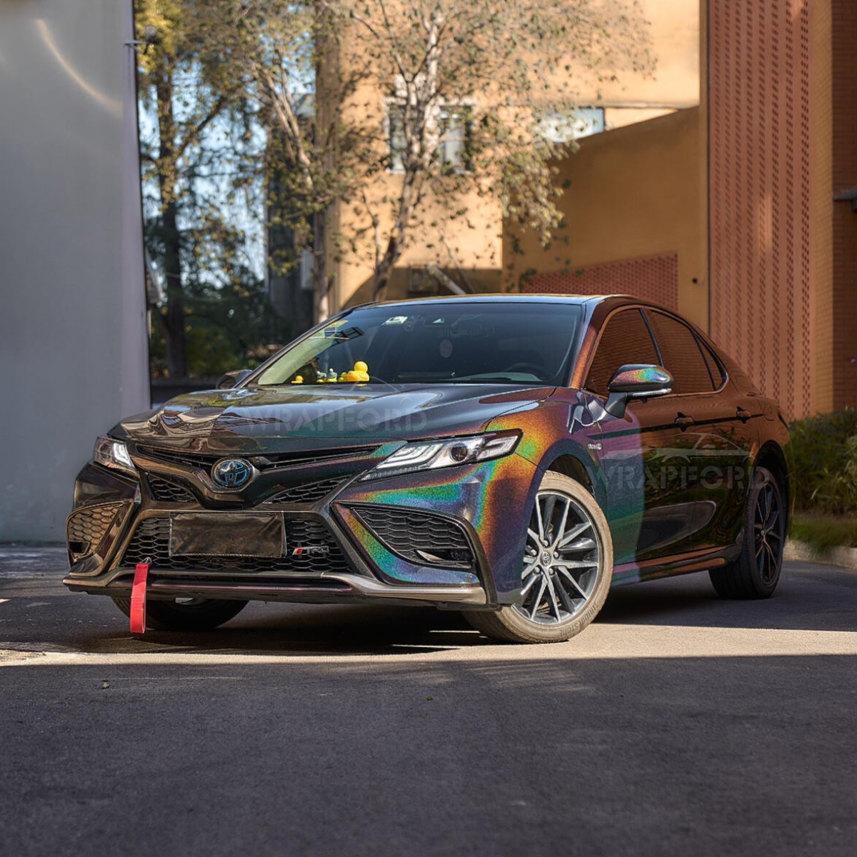 Glitter Metallic Black Glitter Vinyl Wrap