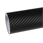 Matte Carbon Fiber Black Vinyl Wrap