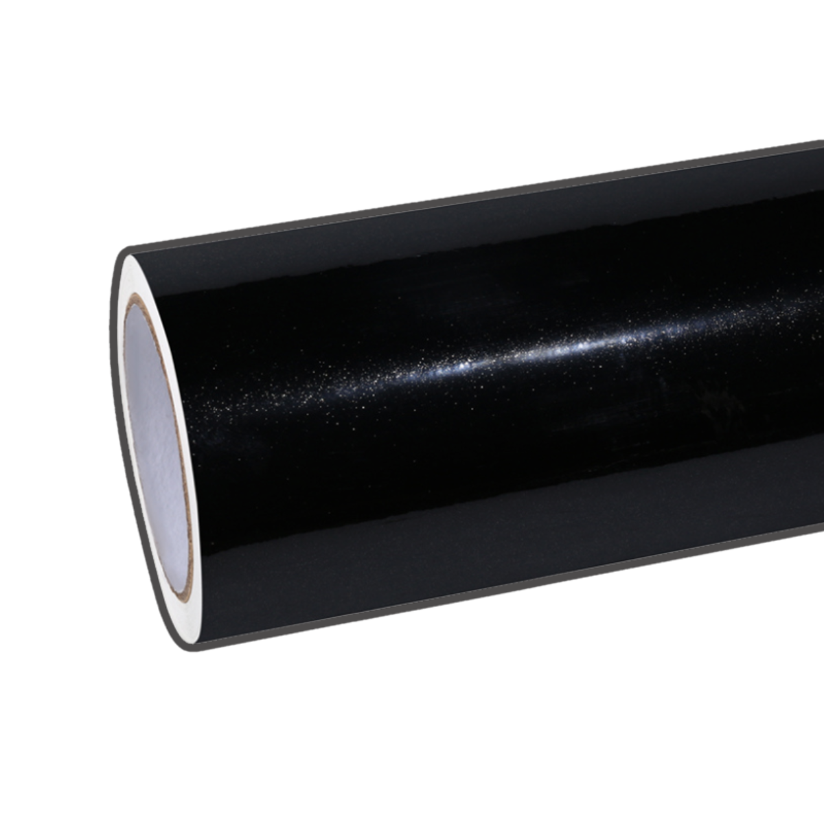 Gloss Metallic Black Vinyl Car Wrap