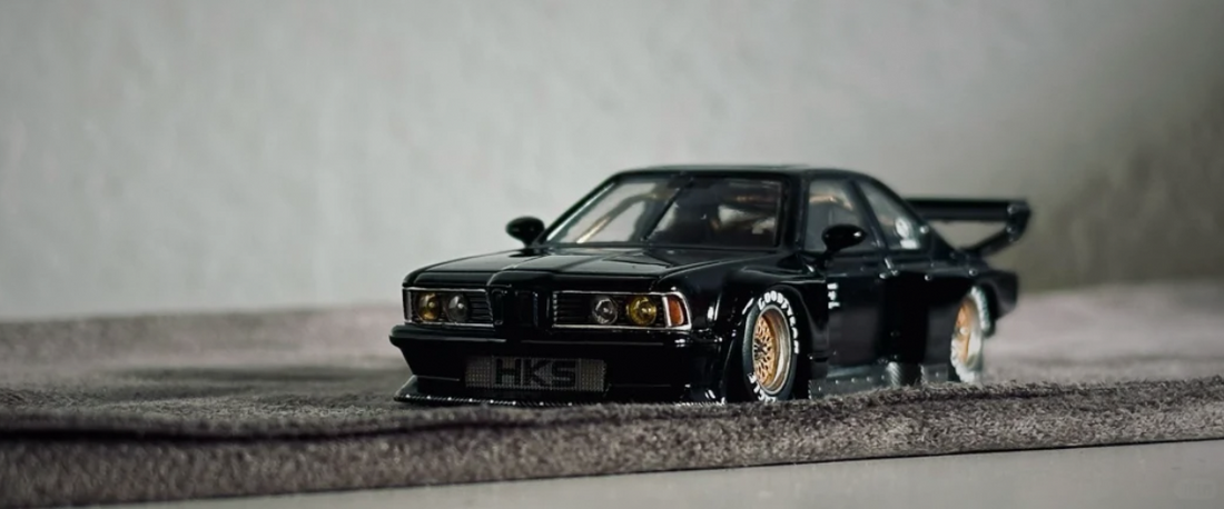 BMW E24 6 Series Car model