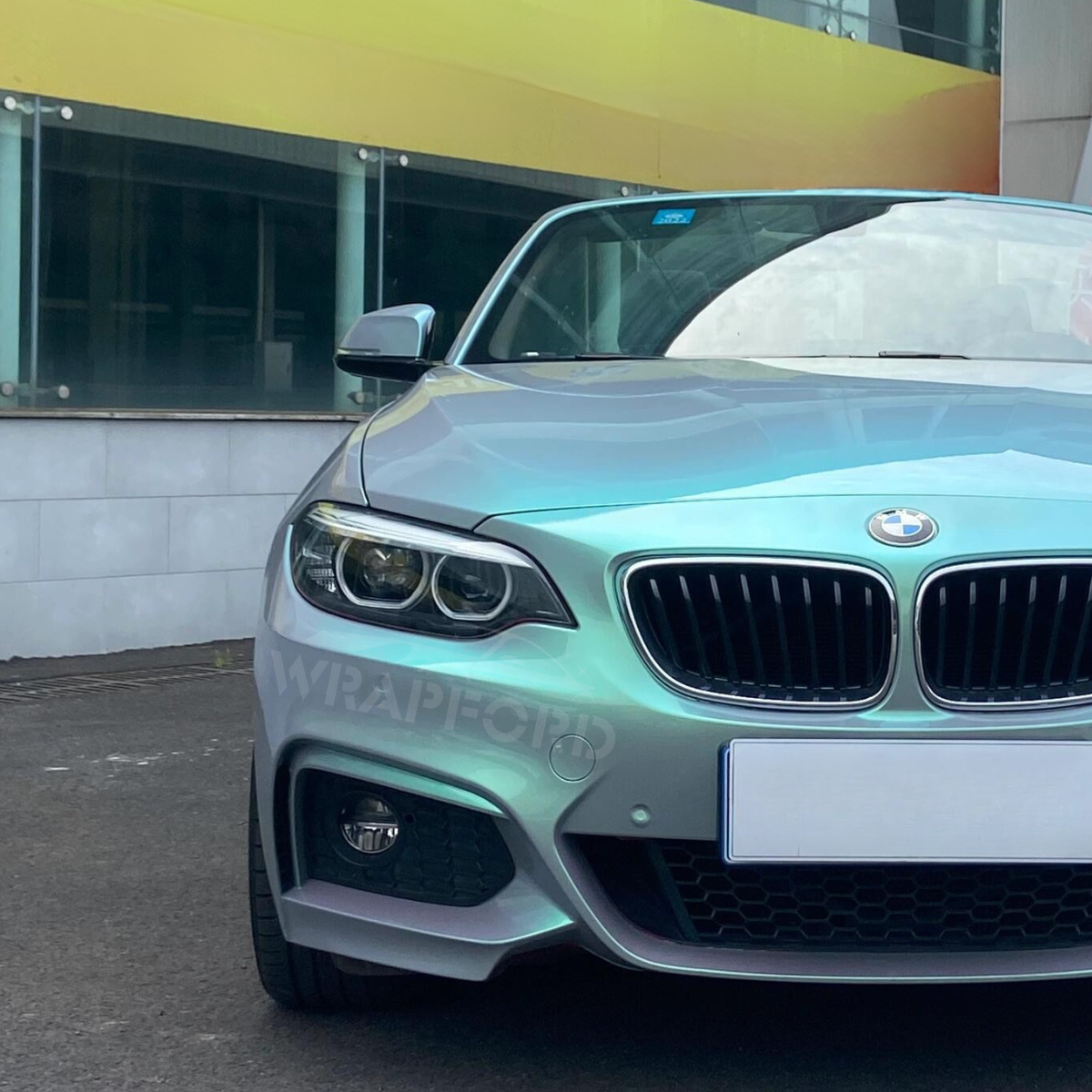 Gloss Candy Green Grey Wrap (TPU)