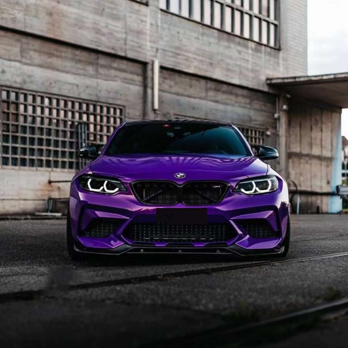 Gloss Metallic Ultra Violet Vinyl Wrap