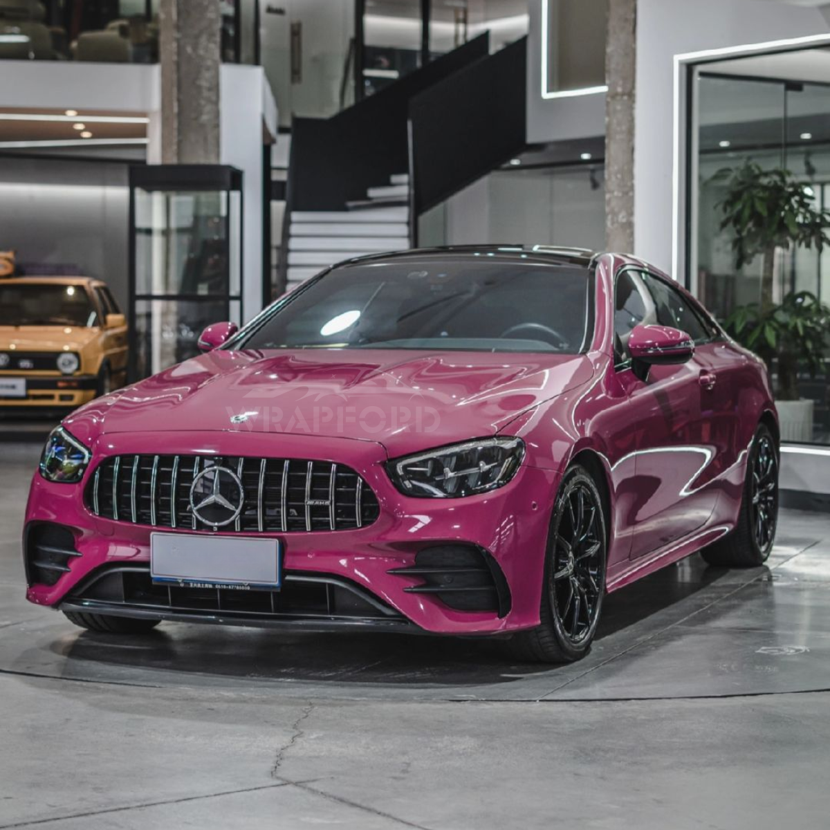 Gloss Metallic Star Ruby Vinyl Car Wrap