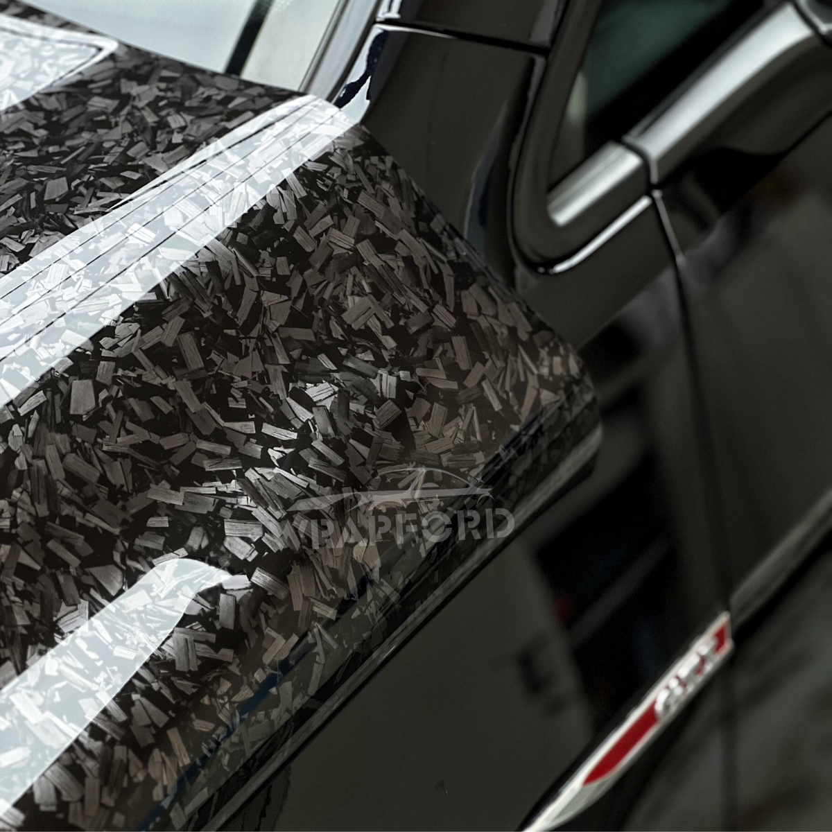 Carbon Gesmeed Carbon Vinyl | Zwart – WRAPFORD