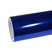 Chrome Mirror Blue Vinyl Car Wrap