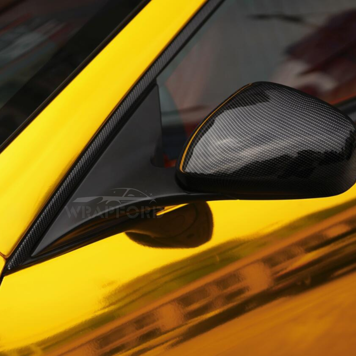 Folie auto cromată oglindă | Oglindă aurie – WRAPFORD
