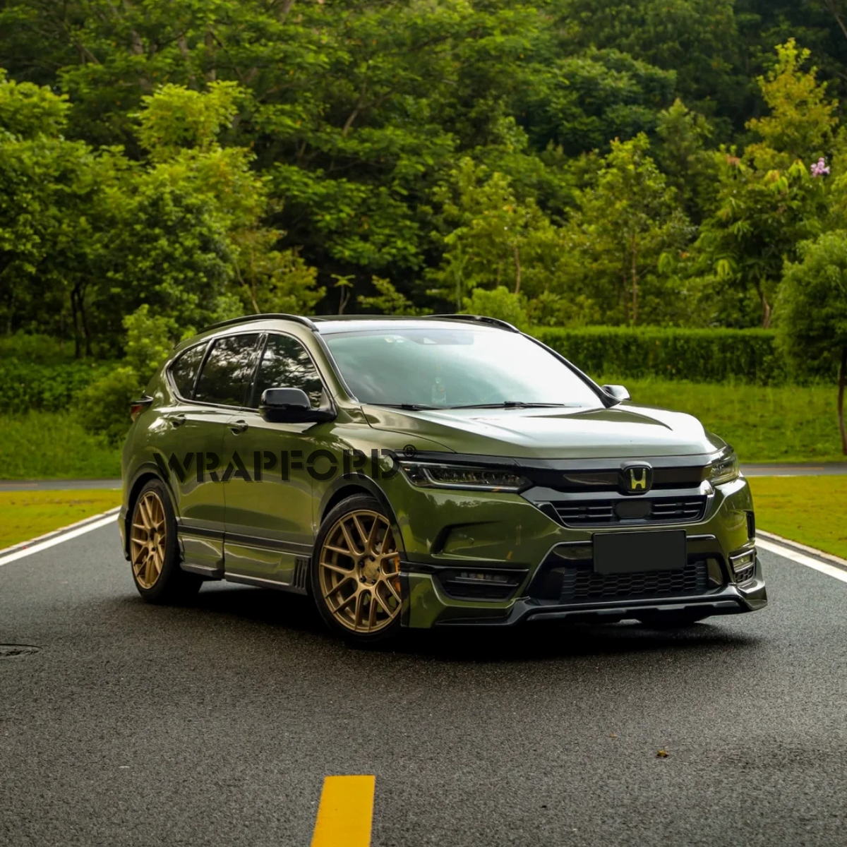 High Gloss Battle Green Self-Healing Film