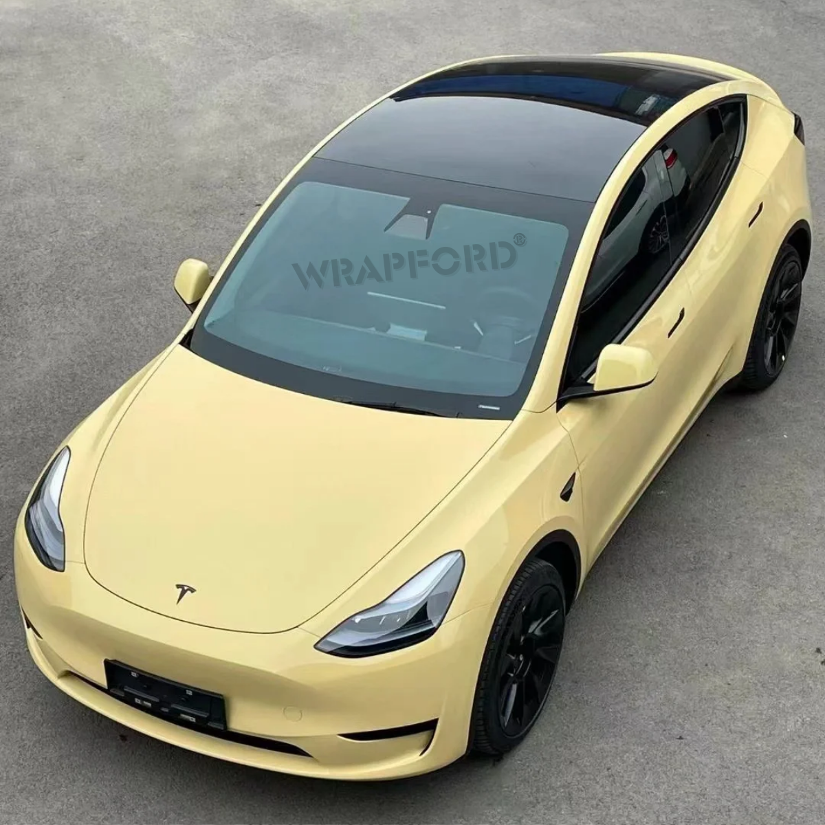 High Gloss Custard Yellow Self-Healing Film