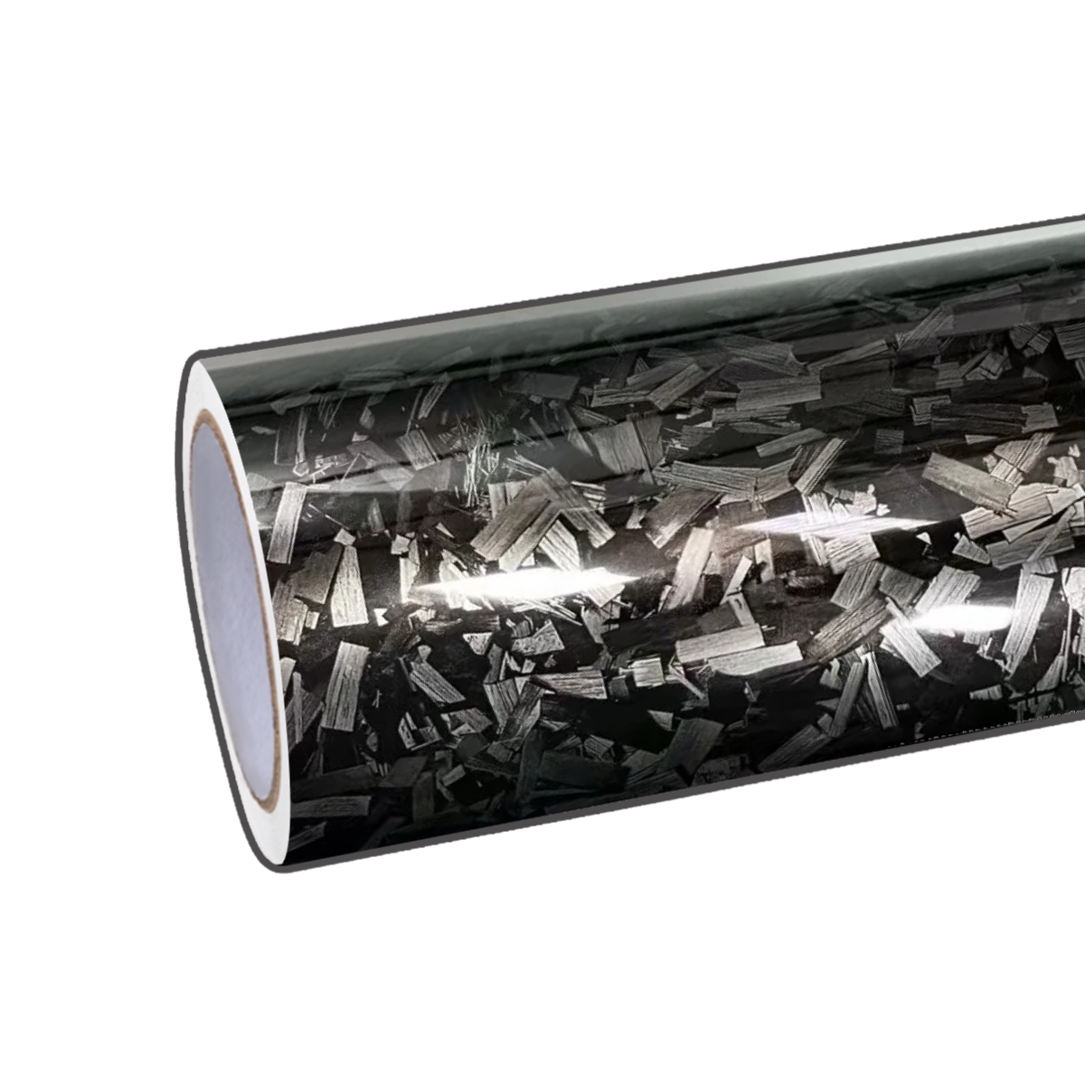 Enveloppes en vinyle forgé brillant en carbone