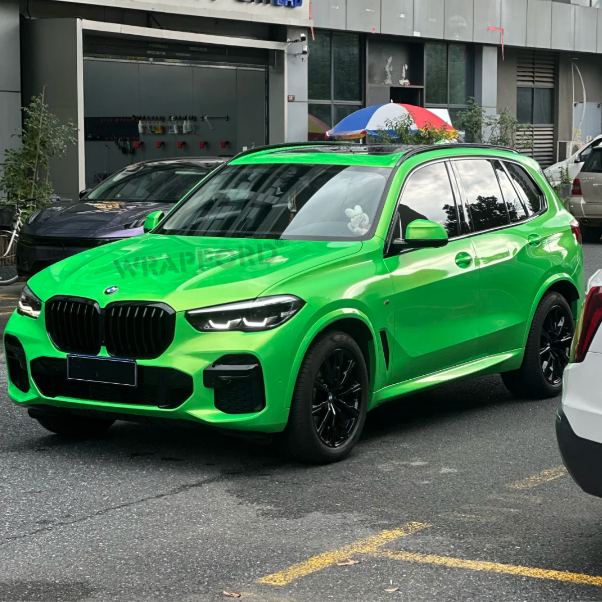 Gloss Inidescent Gold Green Self-Healing Film