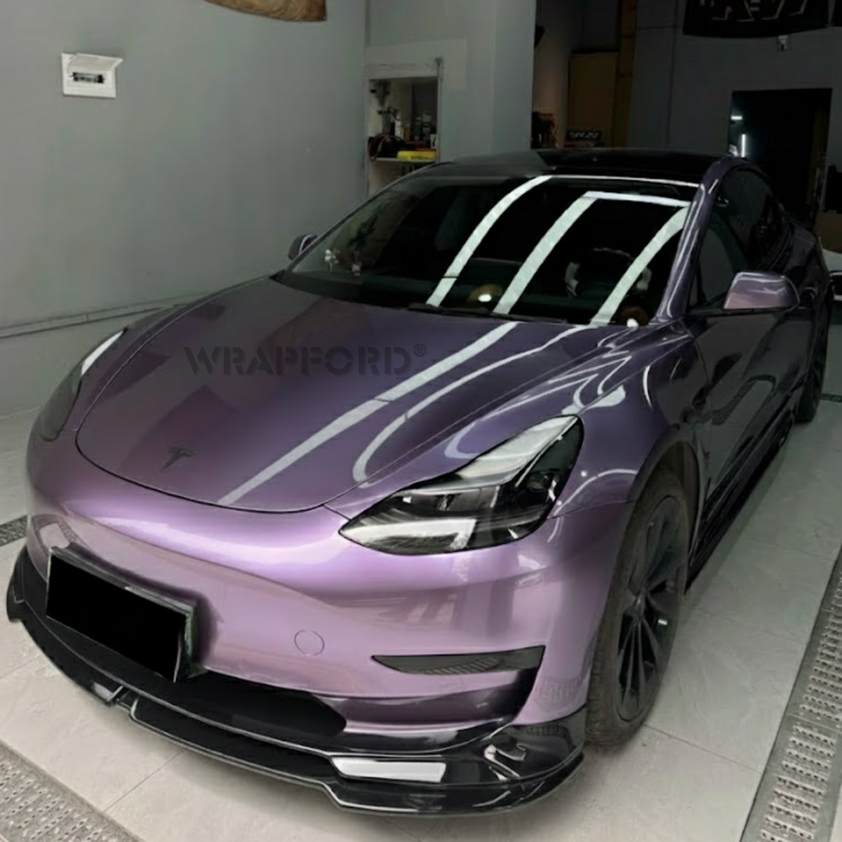 Gloss Metallic Purple Robusta Self-Healing Film