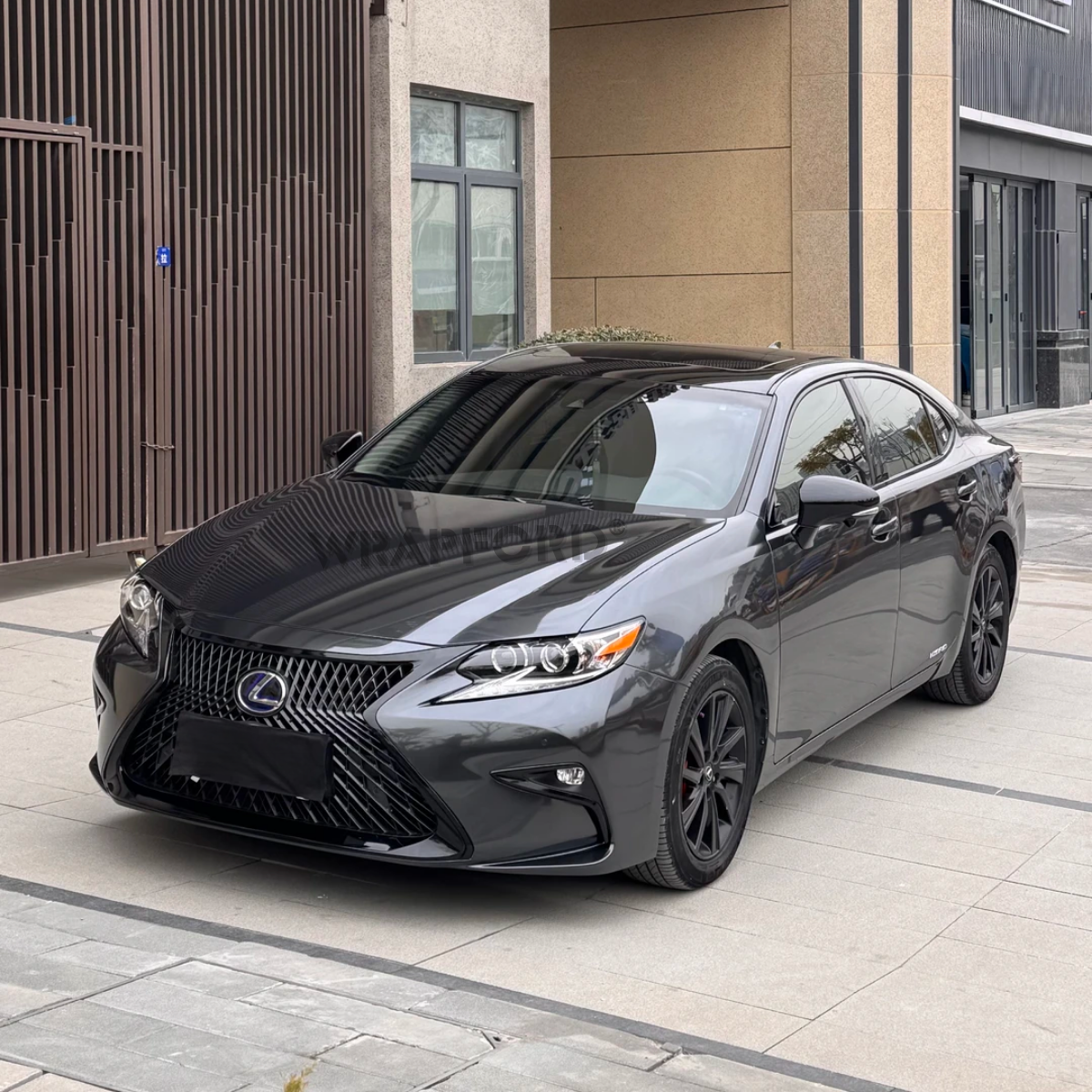 Gloss Metallic Coal Ash Paint Self-Healing Film