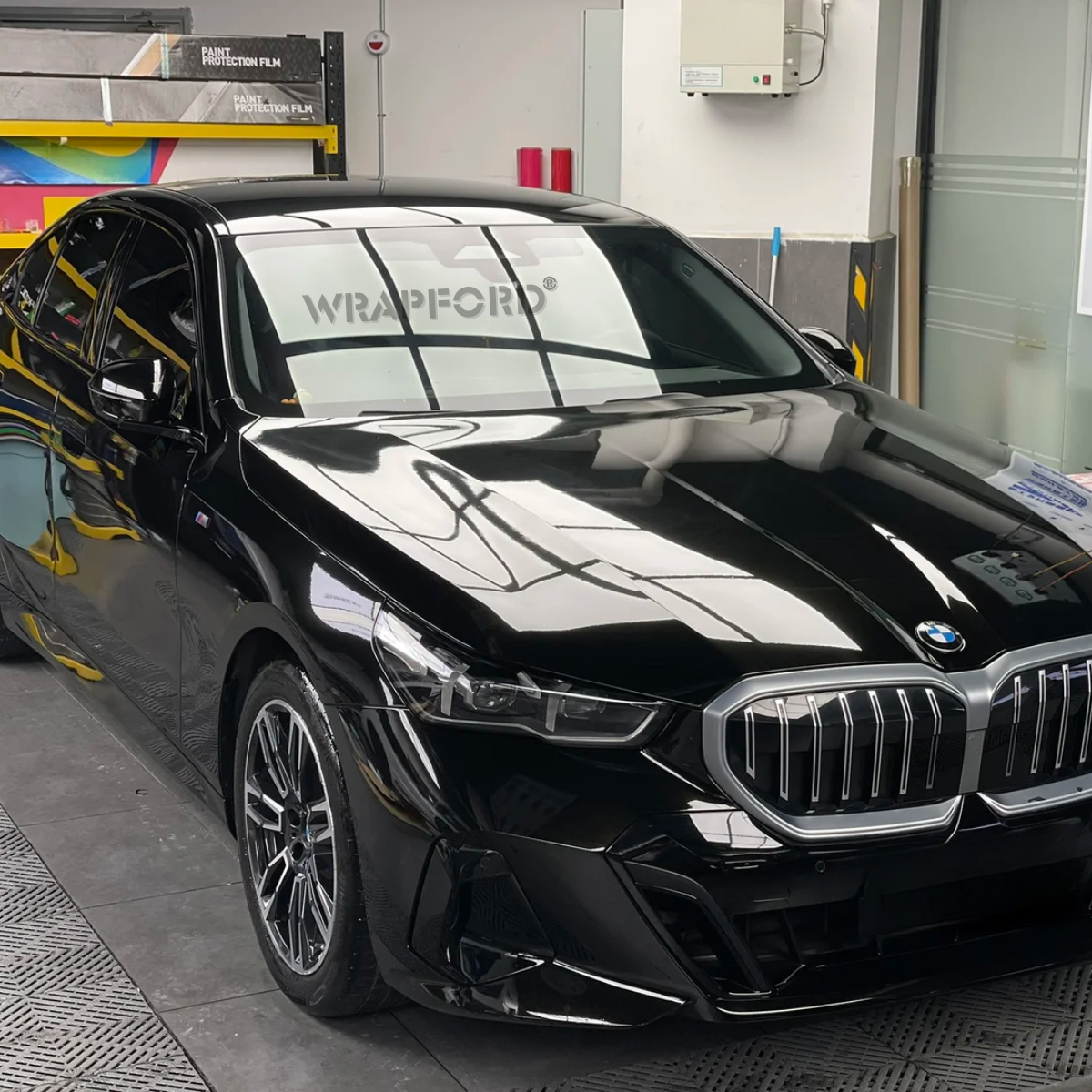 Gloss Metallic Havana Black Self-Healing Film