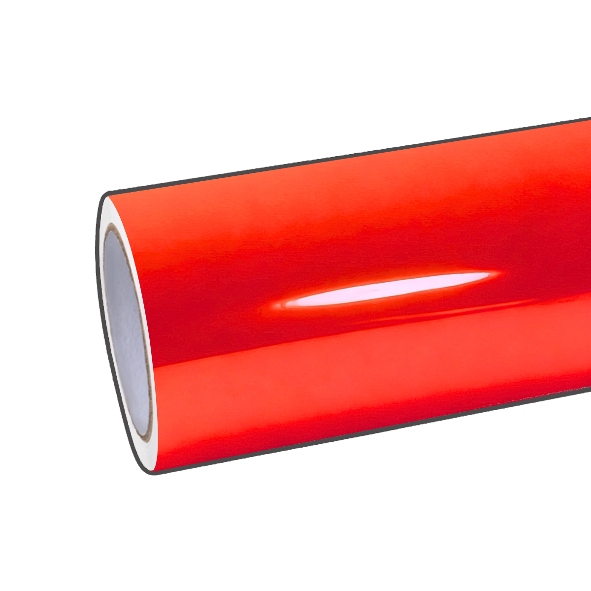 Glänzende Metallic-Vinylfolie in Gold-Orange