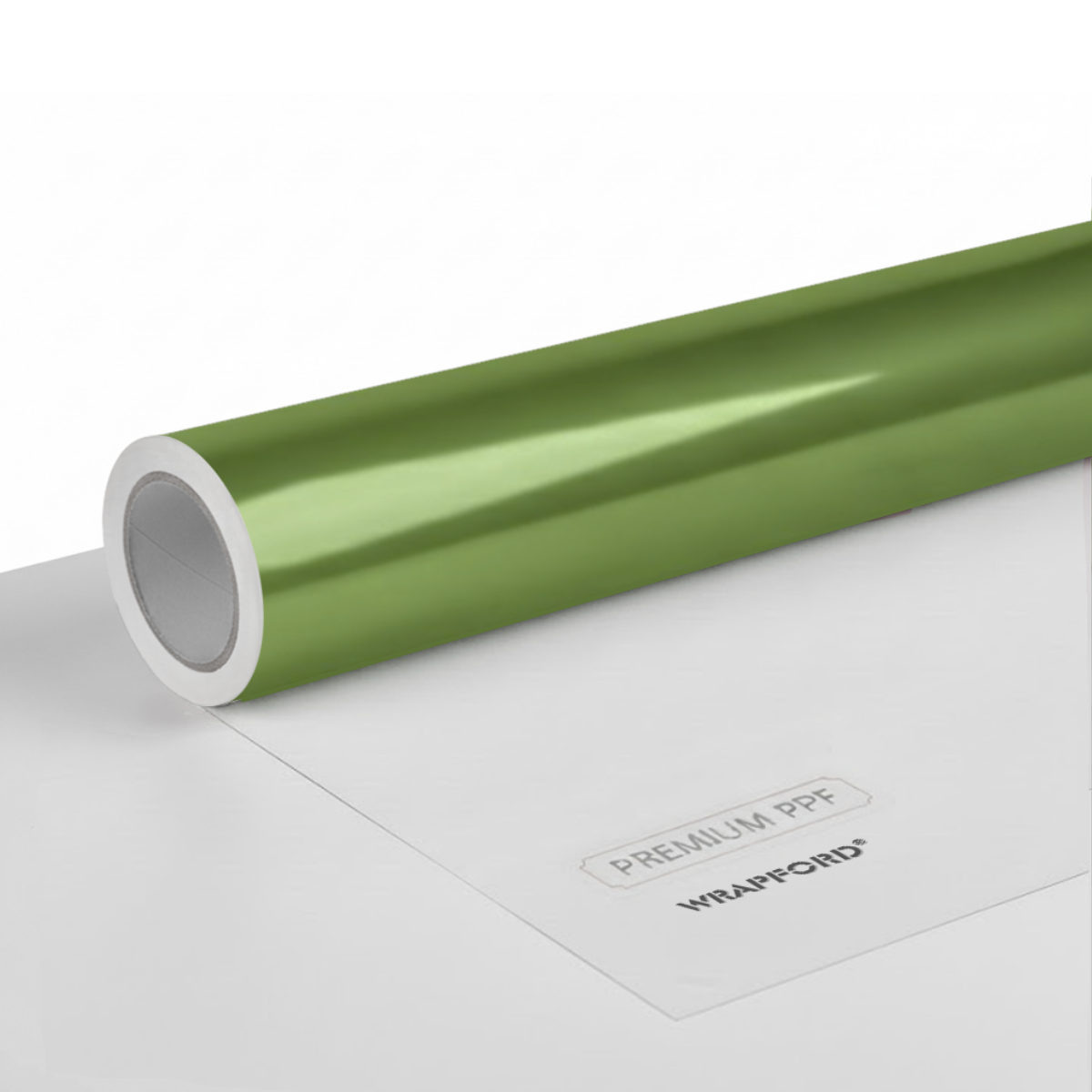 Gloss Metallic Mamba Green Self-Healing Film