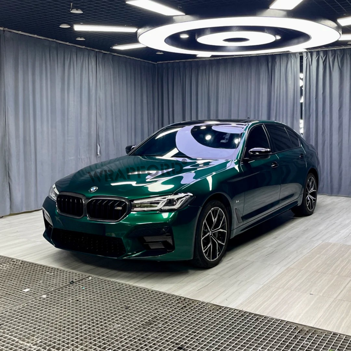 Gloss Metallic Agate Green Self-Healing Film