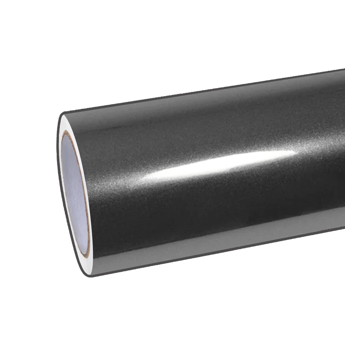 Revêtement vinyle gris onyx métallisé brillant