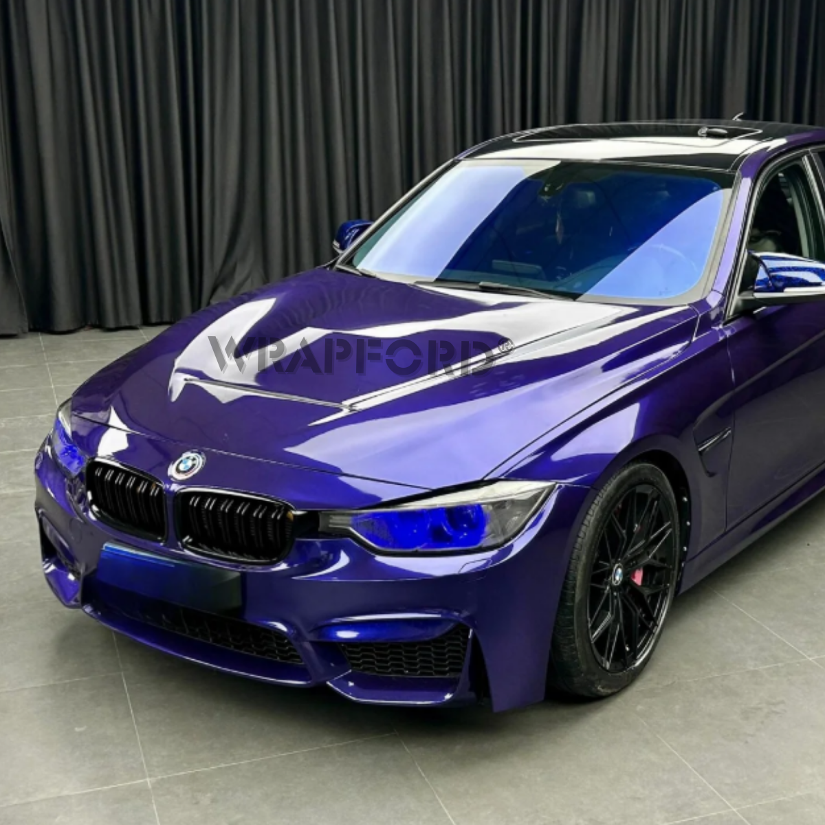 Gloss Metallic Royal Blue Self-Healing Film