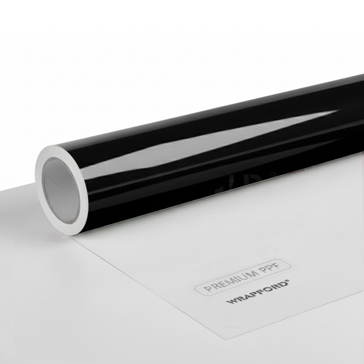 Vysoce lesklá obsidiánově černá samoopravná fólie