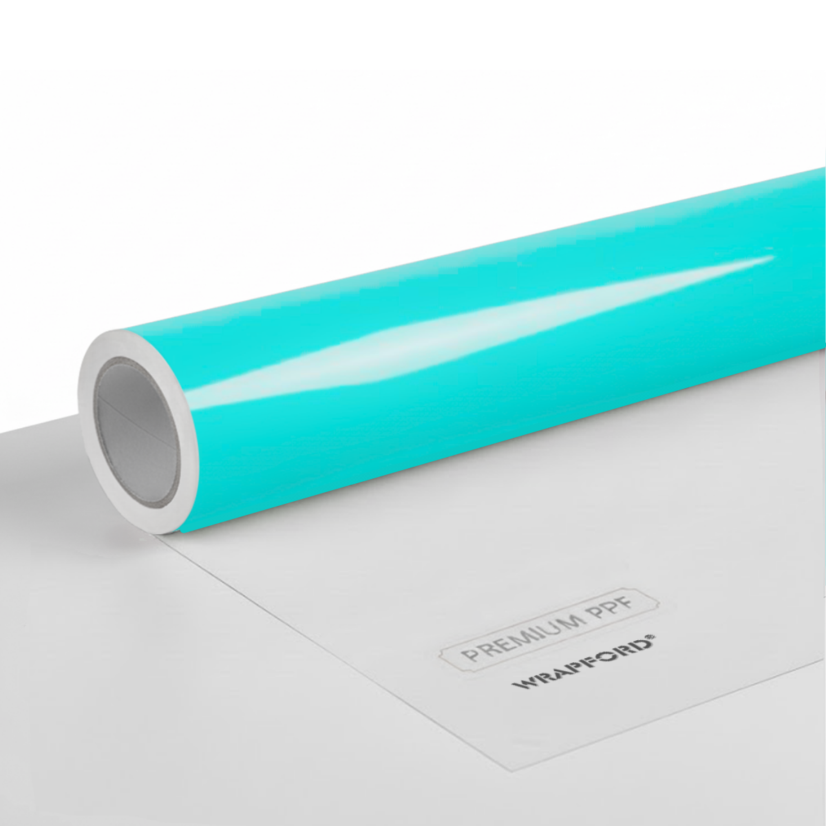 Vysoce lesklá samoopravná fólie v barvě Tiffany modré