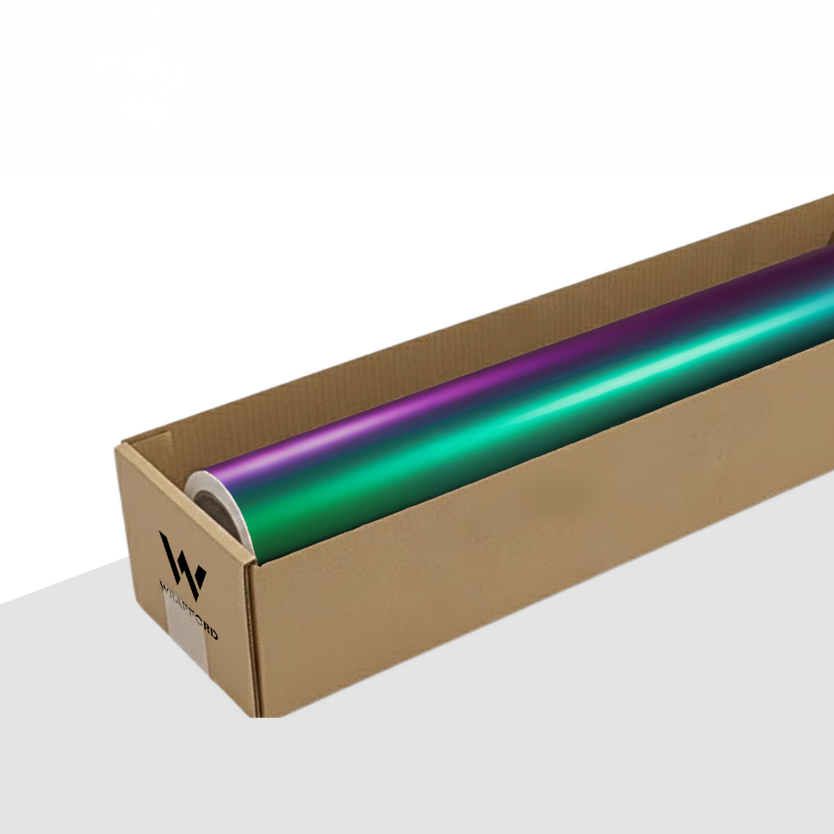 Gloss Chameleon Green Purple Vinyl Wrap