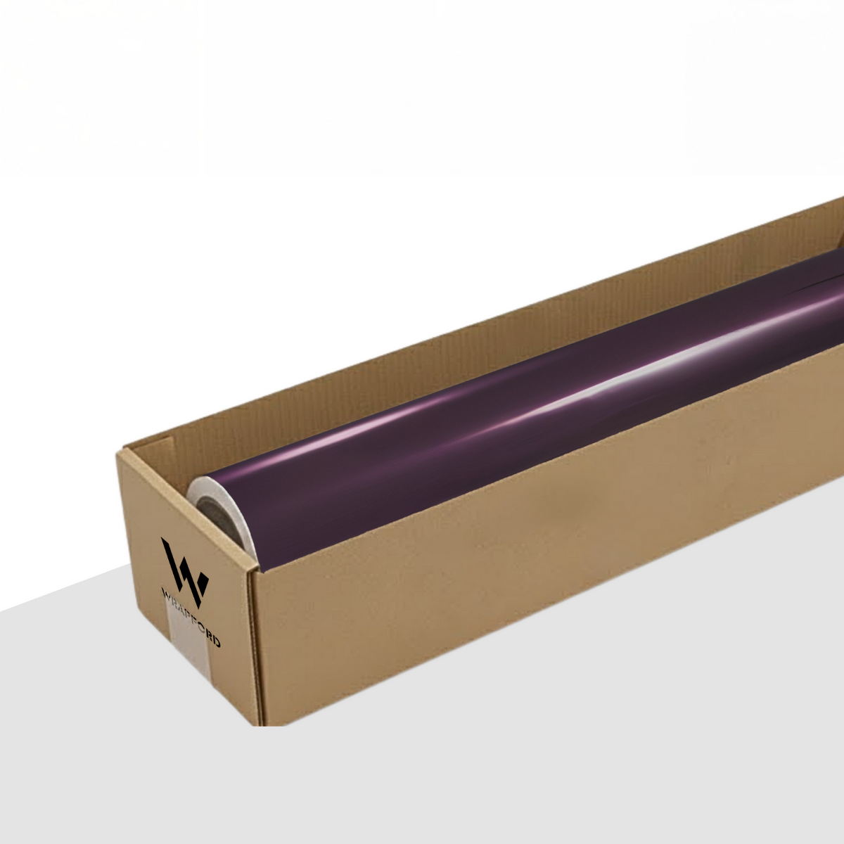 Gloss Metallic Aubergine Purple Vinyl Wrap