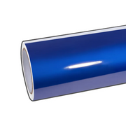 Autofolierung in glänzendem Saphirblau-Metallic