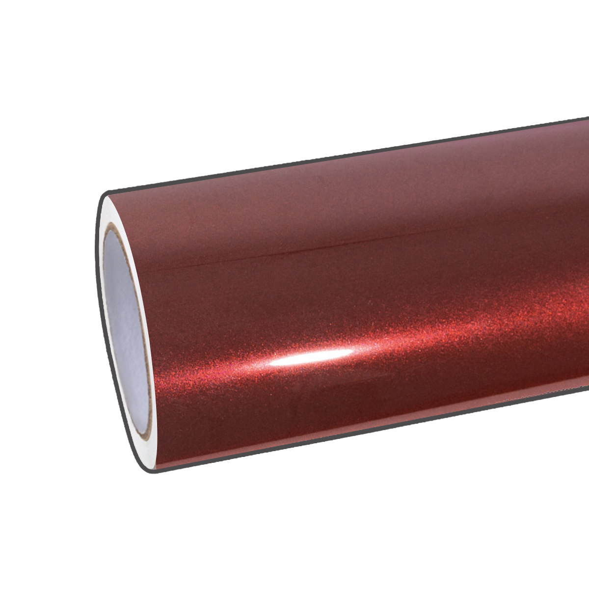 Gloss Metallic Burgundy Red Vinyl Wrap