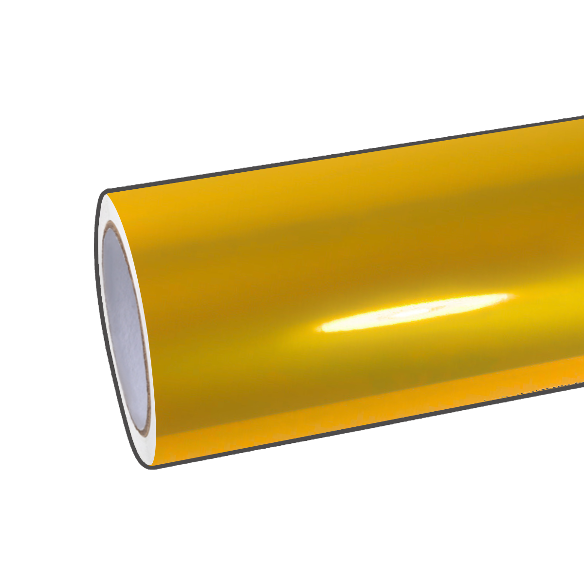 Autofolierung in glänzendem Metallic-Gelb „Austin“