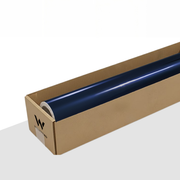 Gloss Metallic Grey Blue Vinyl Wrap