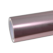 Vinylfolie in Champagner-Pink mit Metallic-Effekt