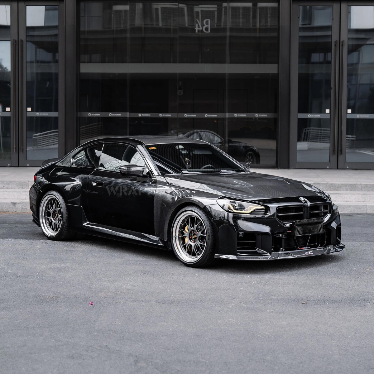 Gloss Metallic Pearl Black Vinyl Wrap