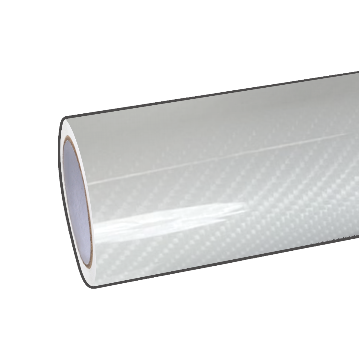 Glänzend transparente Carbonfaser-Ummantelung (TPU)