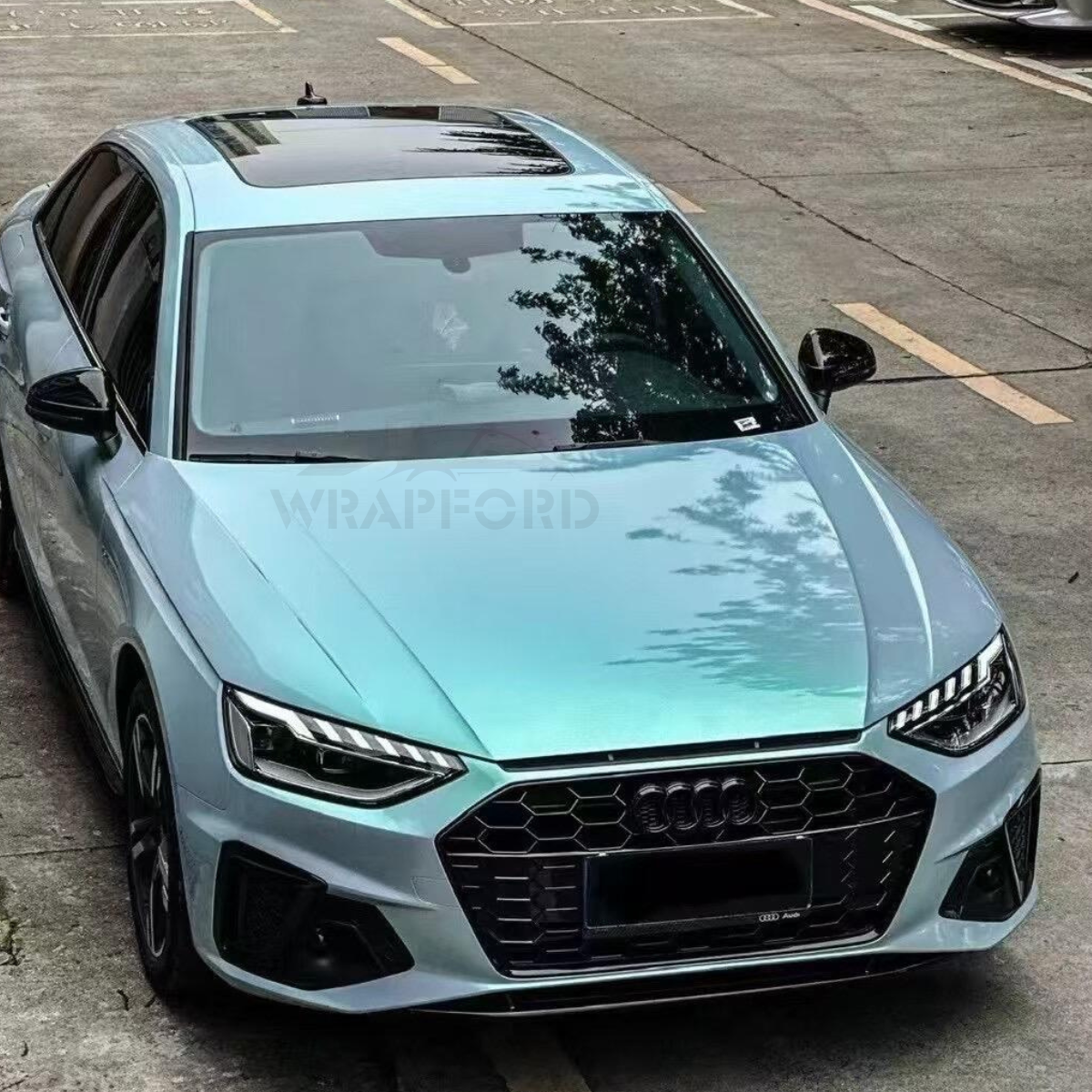 Hochglänzende Vinylfolie in Lavendelviolett